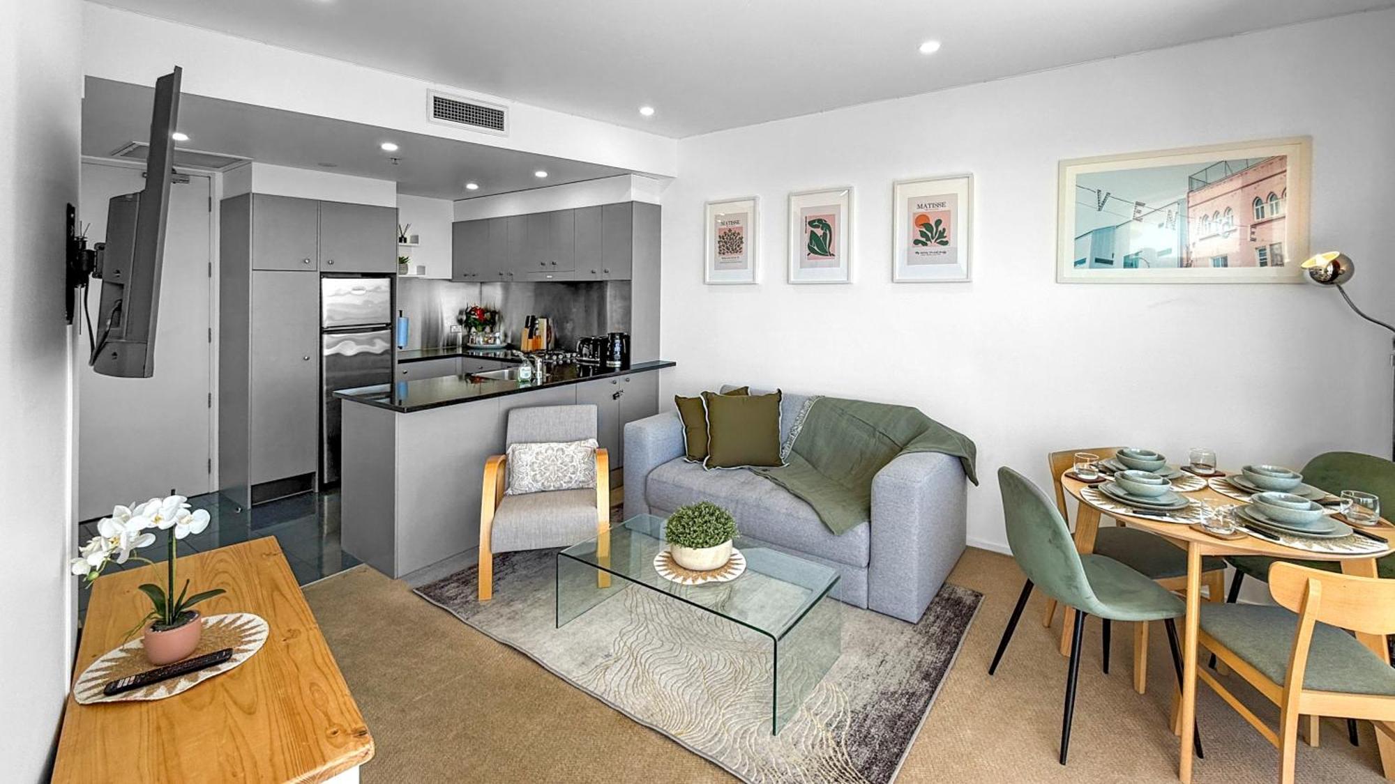Le Mirage- Stylish, Central Apartment With Pools, Sauna, More Auckland Zewnętrze zdjęcie